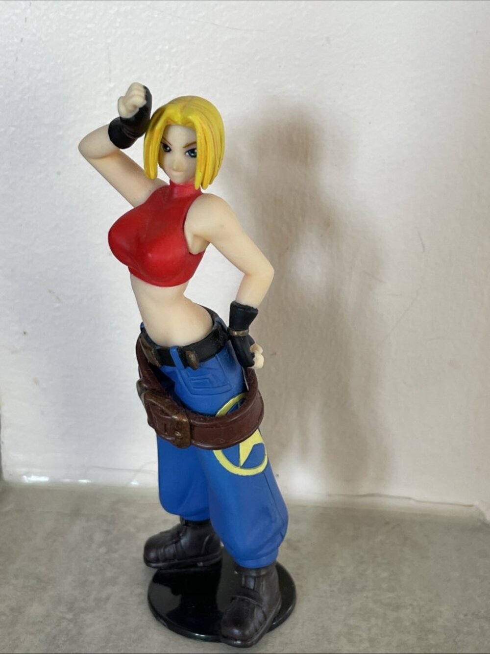 Fatal Fury King Of Fighters Blue Mary Gachapon SNK Playmore fighter figurine
